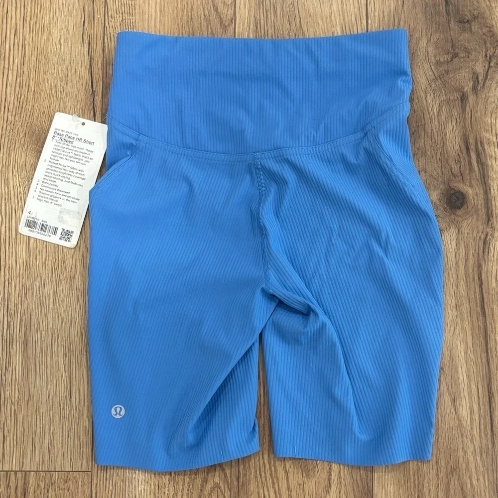 NWT Lululemon Base Pace High Rise Shorts 8